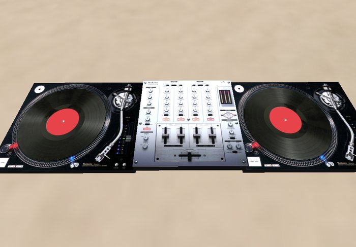DJ DECKS & MIXER anim (FP) 5