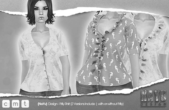 {NaYu} Design - Frilly Shirt (DEMO)