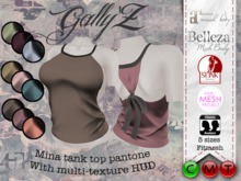 G'z Mina tank top Pantone