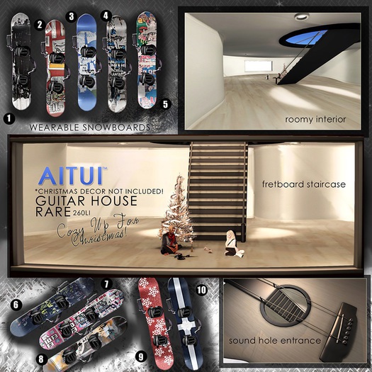 AITUI - Snowboard, Deck 3