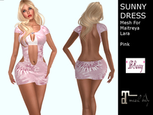 *BSASSY* SUNNY DRESS PINK- MAITREYA