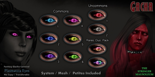 *TSM* Plasmatics Eyes - Gacha - Caution (Common)