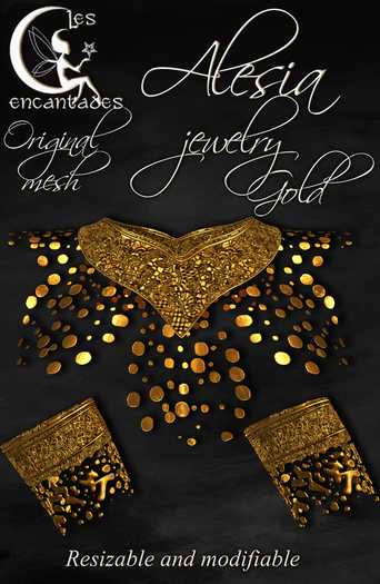 *LE* Alesia Jewelry Gold