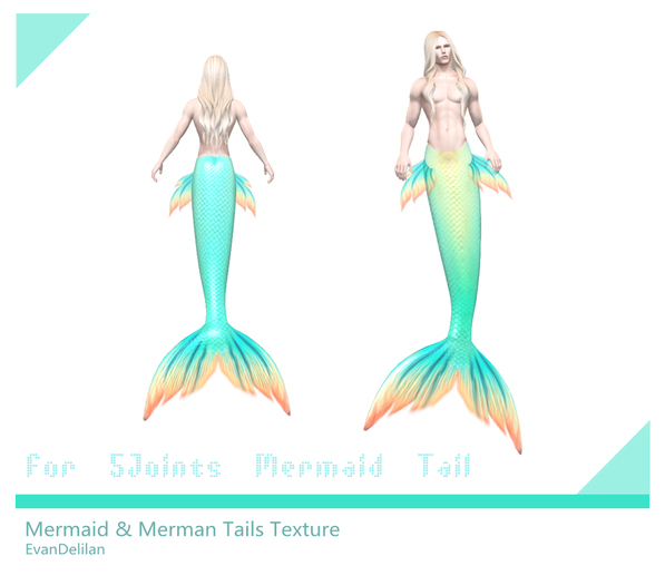 <<==EvanDelilan==>>  *Texture For 5Joints Mer Tail  21