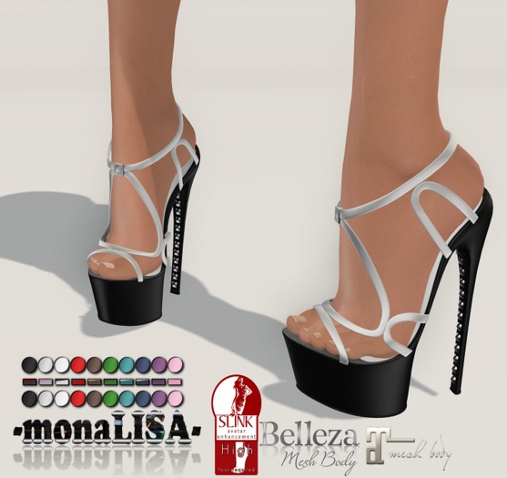 -mL- Abarrane Heels (Maitreya/SLink/Belleza) - HUD