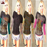 *e.t.* Fatpack 3 -  Grubby Girls long sleeve tops - Girls