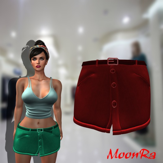 Moon® Skirt Red