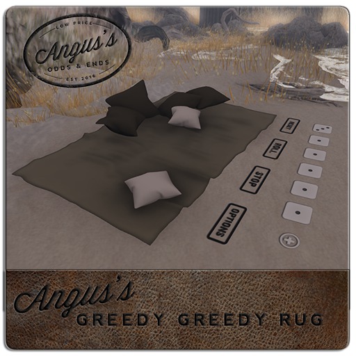 Angus's Greedy Greedy Rug (Copy-Version)