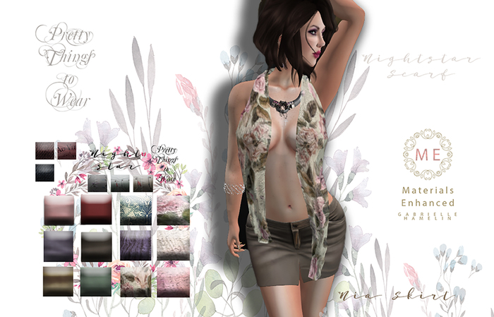 .::Pretty Things::. Nightstar Nina Scarf & Skirt