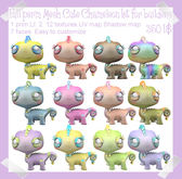 Full Perm MESH Cute Chameleon kit for builders