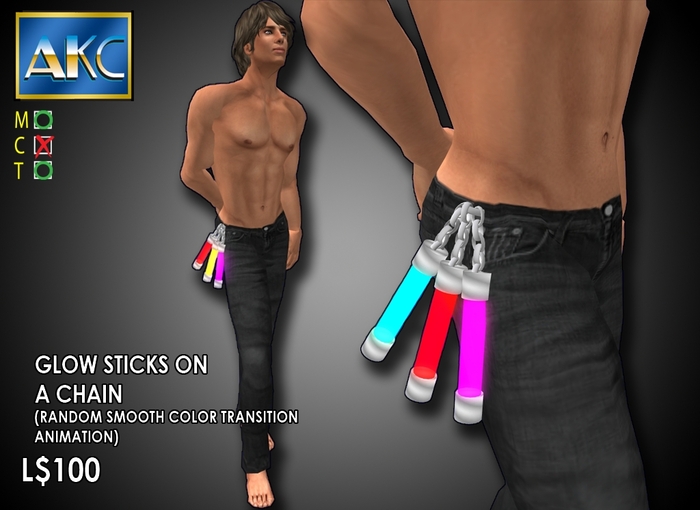 AKC Rave Sticks on Chain Bag