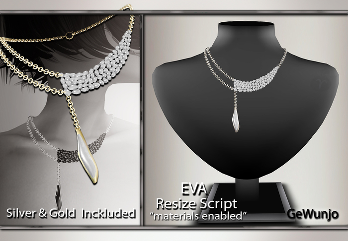 GeWunjo : EVA pearl necklace