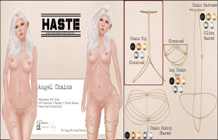 [Haste] Angel Chain Top Bronze