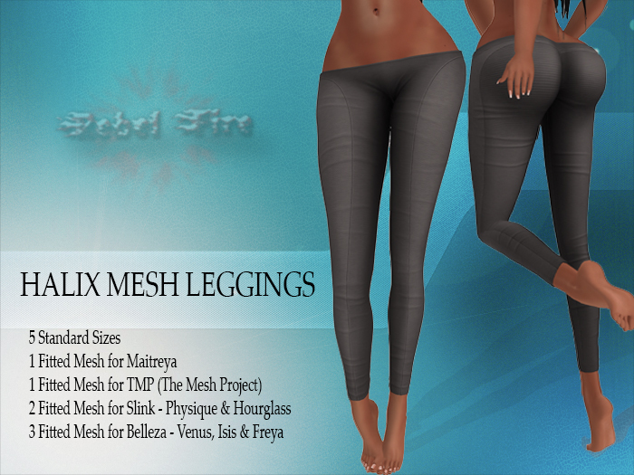 *Rebel Fire* HALIX LEGGINGS GREY