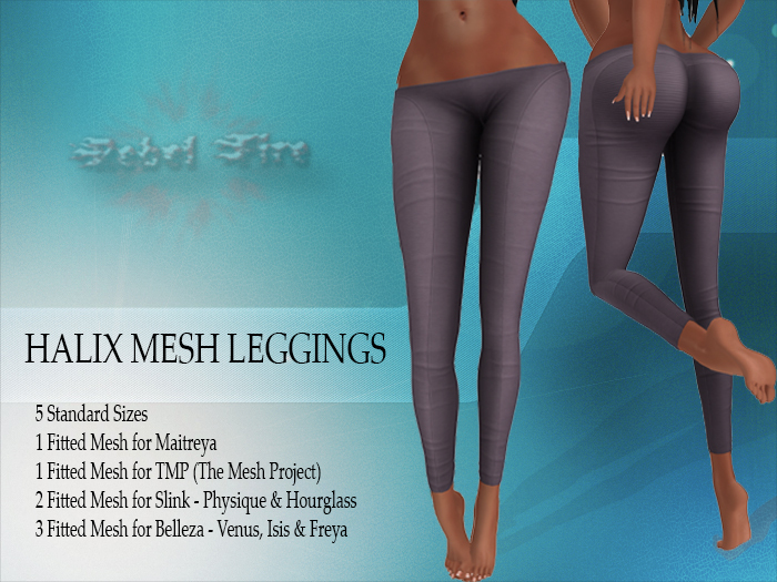 *Rebel Fire* HALIX LEGGINGS PURPLE