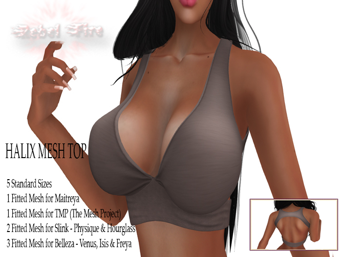 *Rebel Fire* HALIX TOP TAN