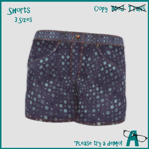 {-A-} Shorts - Dots