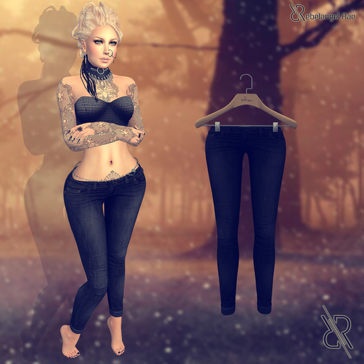 Pixra Nameless Skinny Pants Black