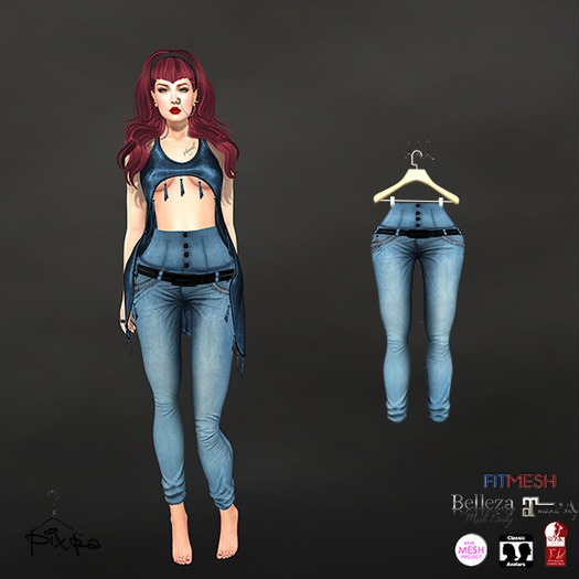 Pixra Renos Pants Blue