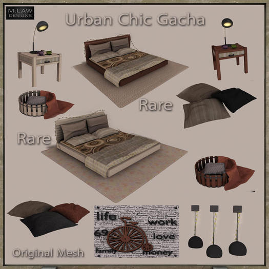 .:M.LAW:. Urban Chic Gacha BASKET DECOR ONE
