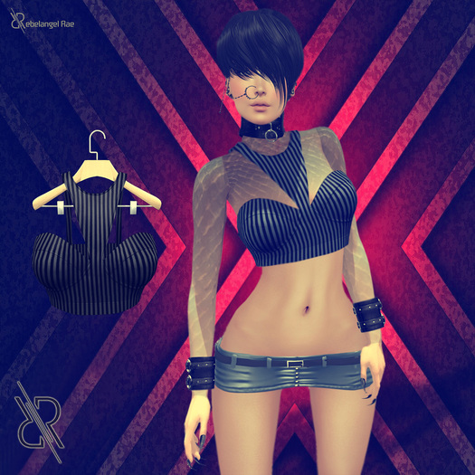 Pixra Rens Top Black