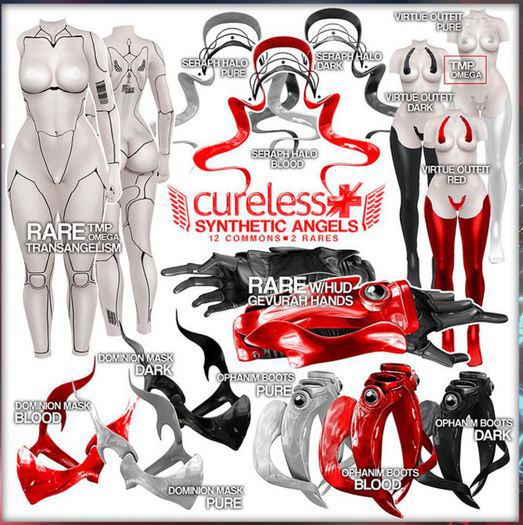 CURELESS [+] Synthetic Angels / Ophanim Boot / PURE