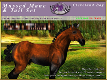 *E* Mussed Mane/Tail Set [BOXED] RHCB