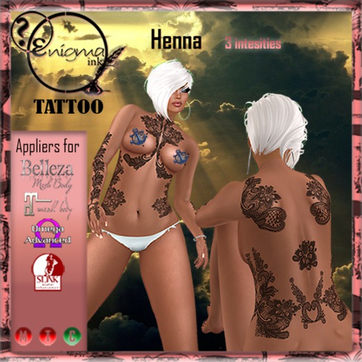 [enigma Ink] - Henna 1 Black