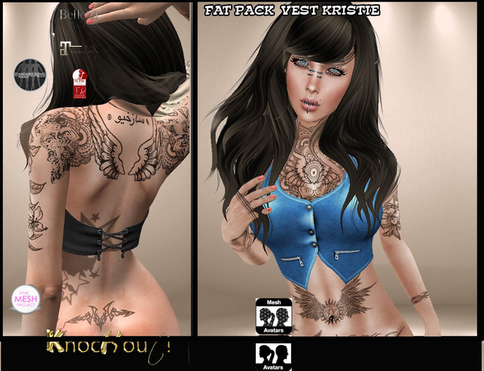 *KNOCKOUT! FAT PACK VEST KRISTY