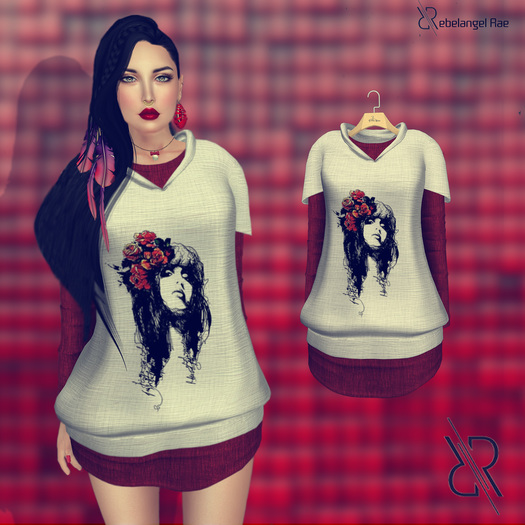 Pixra Zen Sweater Cotton White