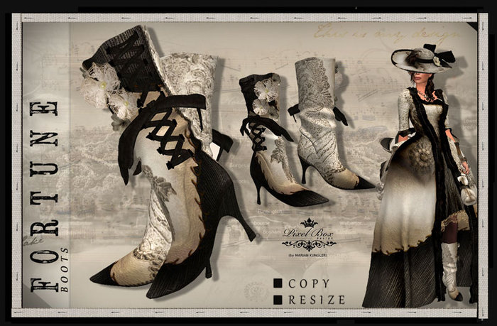 PIXEL BOX - Boots Fortune (+b)