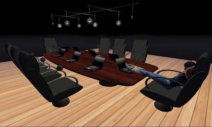 Bubinga Conference Table Ensemble