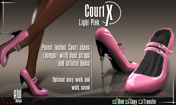 CourtX Light Pink - Shoes