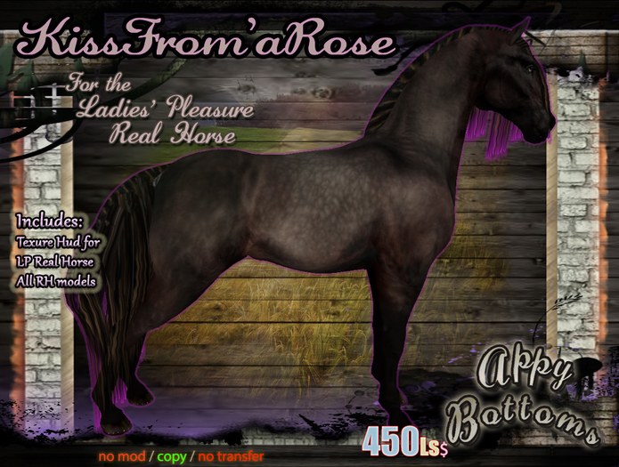 ~AppyBottoms~ RH Texture - KissFromARose (Unpack ME!!)
