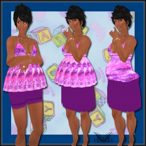 Sexy Spring Maternity Outfit  