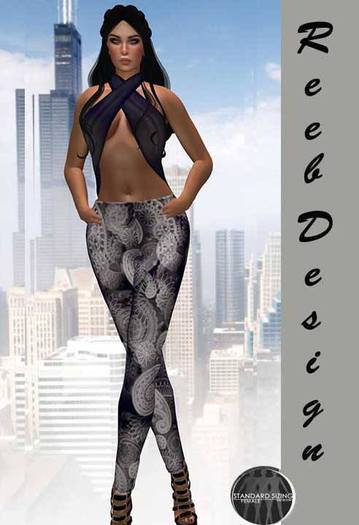 306-Reeb Design Nadya Cross Halter