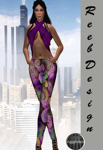 307-Reeb Design Nadya Cross Halter