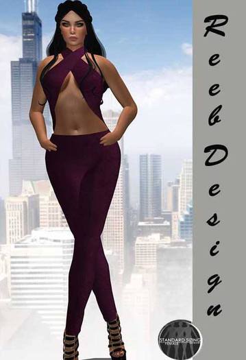 310-Reeb Design Nadya Cross Halter