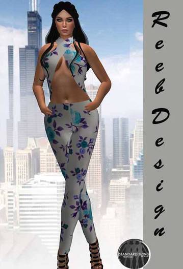 311-Reeb Design Nadya Cross Halter