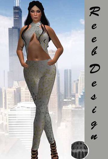 320-Reeb Design Nadya Cross Halter
