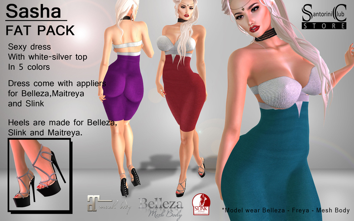 :SC: FATPACK Sasha Dress
