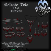 [FPI] Celeste Red - Mega Jewelry Set! Necklaces, Earrings, Bracelets, Anklets & More