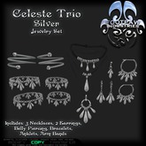 [FPI] Celeste Silver - Mega Jewelry Set! Necklaces, Earrings, Bracelets, Anklets & More