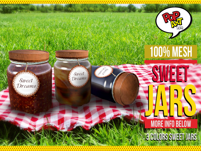 PopArt Store - Sweet Jars  - 100% Mesh