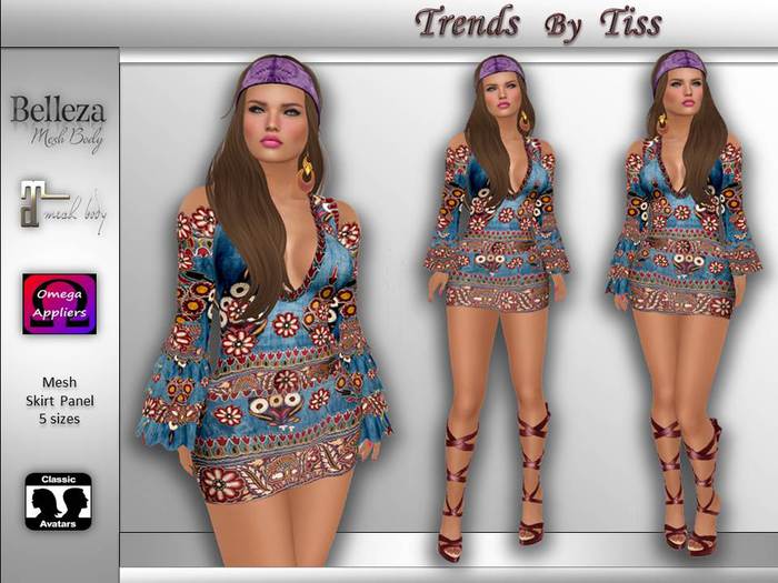 TRENDS BY TISS - DRESS * BOHO ANAY * HUD APPLIERS