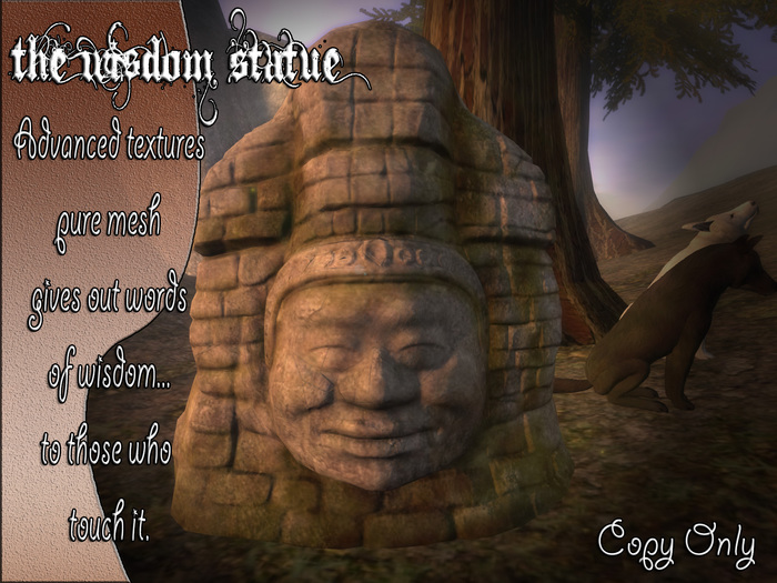 The Wisdom Statue Rune MESH