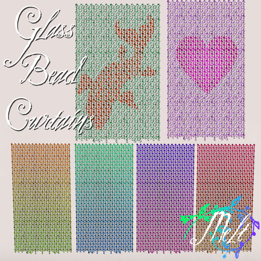 Melt Glass bead Curtains