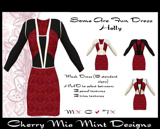 CMD - Some Are Fun Dress Holly
