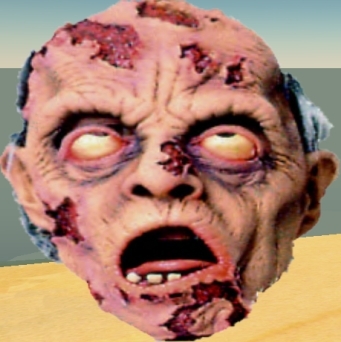 Ripped up head