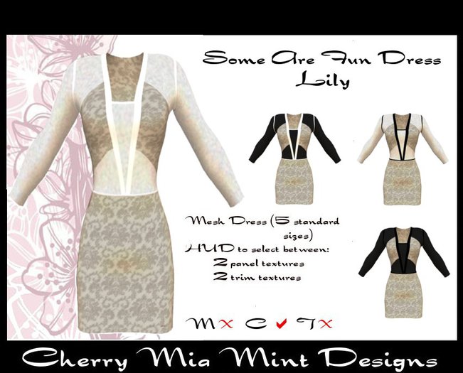 CMD - Some Are Fun Dress Lily